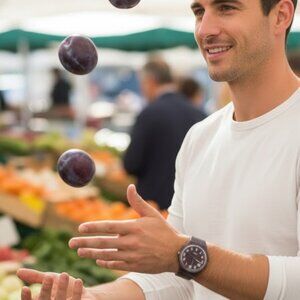 Swatch Watch Shiny Plum GV124 Classic 2011